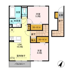 ベルジェ　IIIの物件間取画像